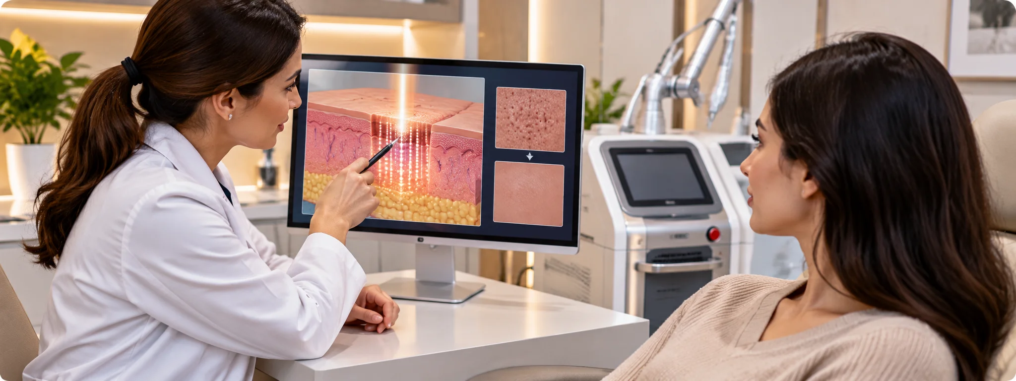 Erbium Glass Laser Treatment