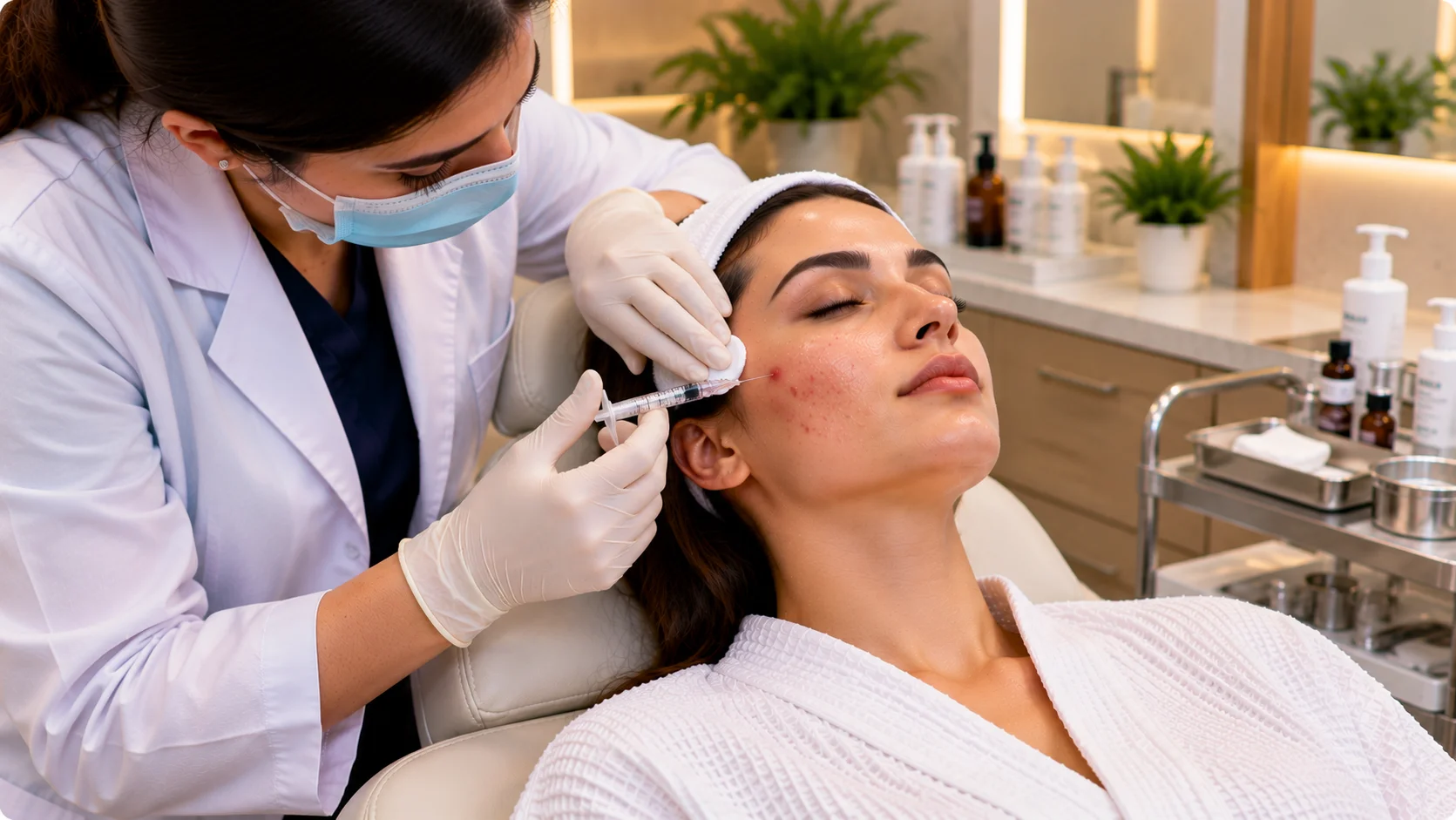 Intralesional Steroid Injection Treatment