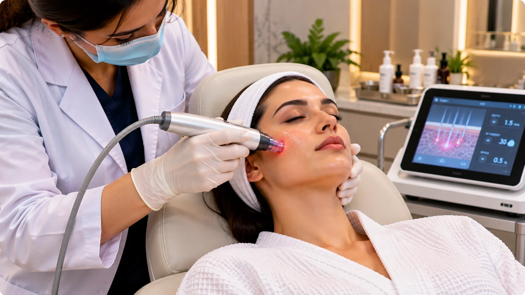 Microneedling Radiofrequency Treatment
